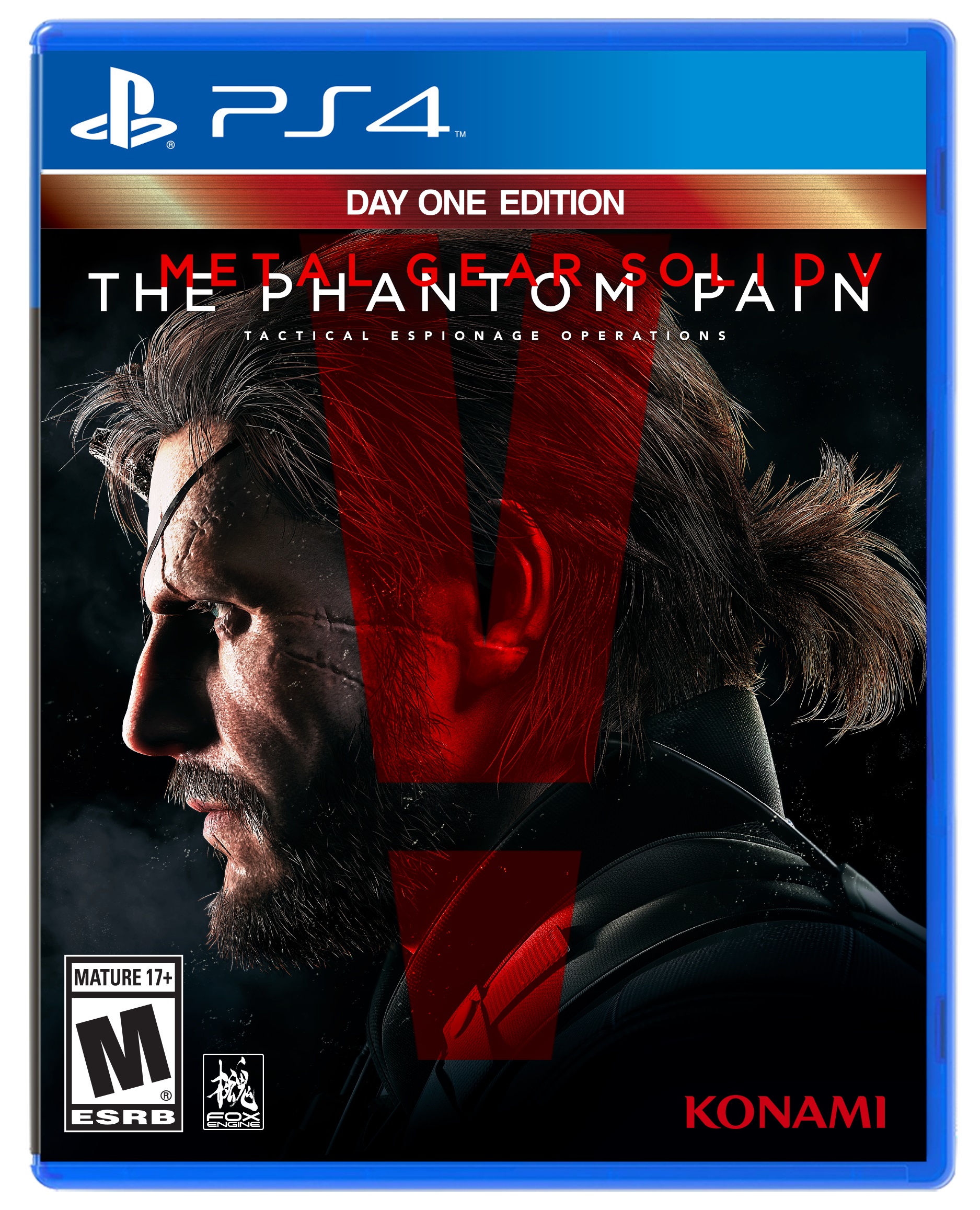 Jaquette de Metal Gear Solid V: The Phantom Pain